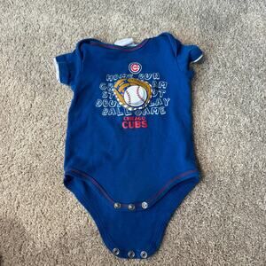 Genuine MLB Merchandise Chicago Cubs Baby Bodysuit Baseball Fan 6 - 9 Months
